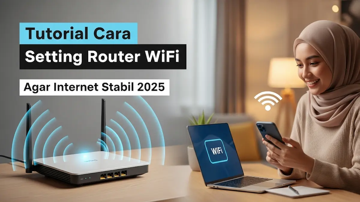 Cara Setting Router WiFi Agar Internet Stabil 2025