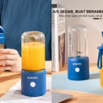 Kecil Tapi Gahar! Review Ecentio Blender 10 Pisau 2 Cup mini portable Anti Ribet - phillyist.com