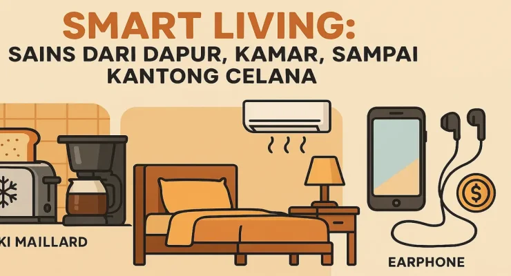 Smart Living Sains dari Dapur, Kamar, Sampai Kantong Celana - phillyist.com
